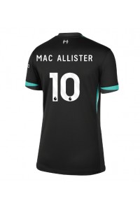 Liverpool Alexis Mac Allister #10 Fotballdrakt Borte Klær Dame 2024-25 Korte ermer